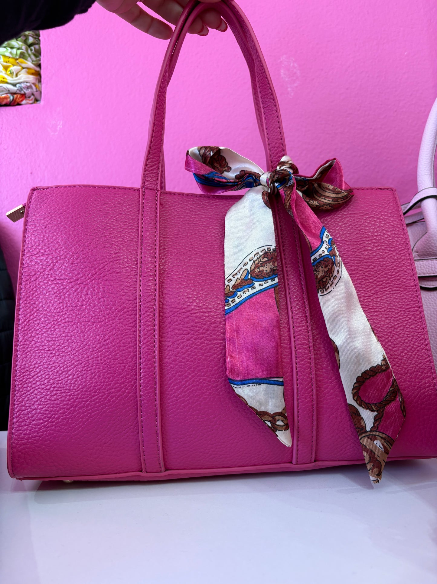 Borsa fuxia