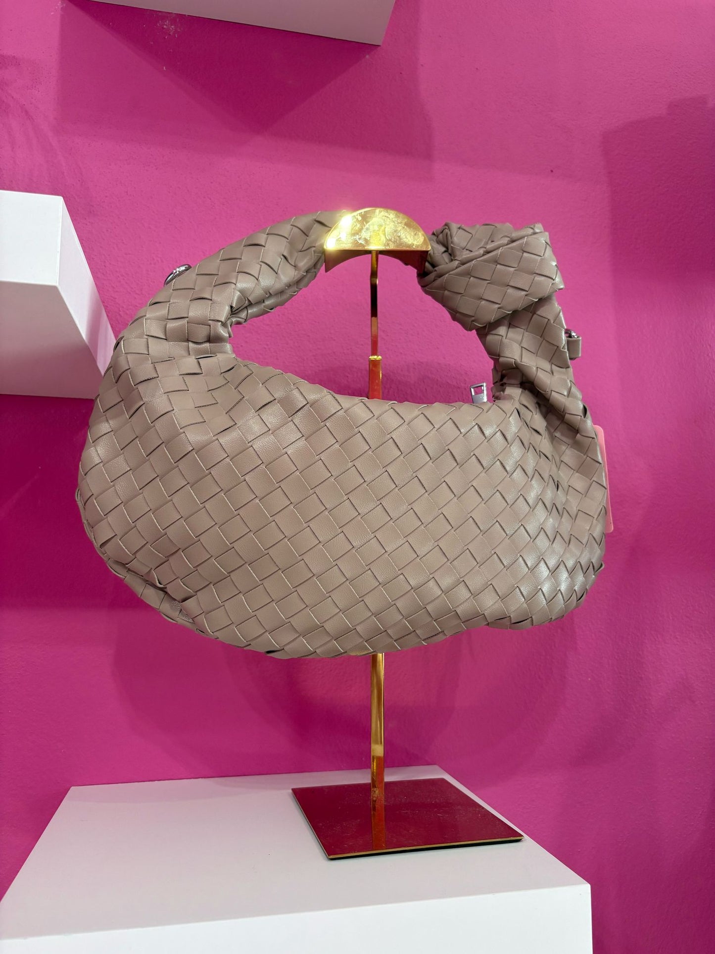 Borsa intrecciata grande