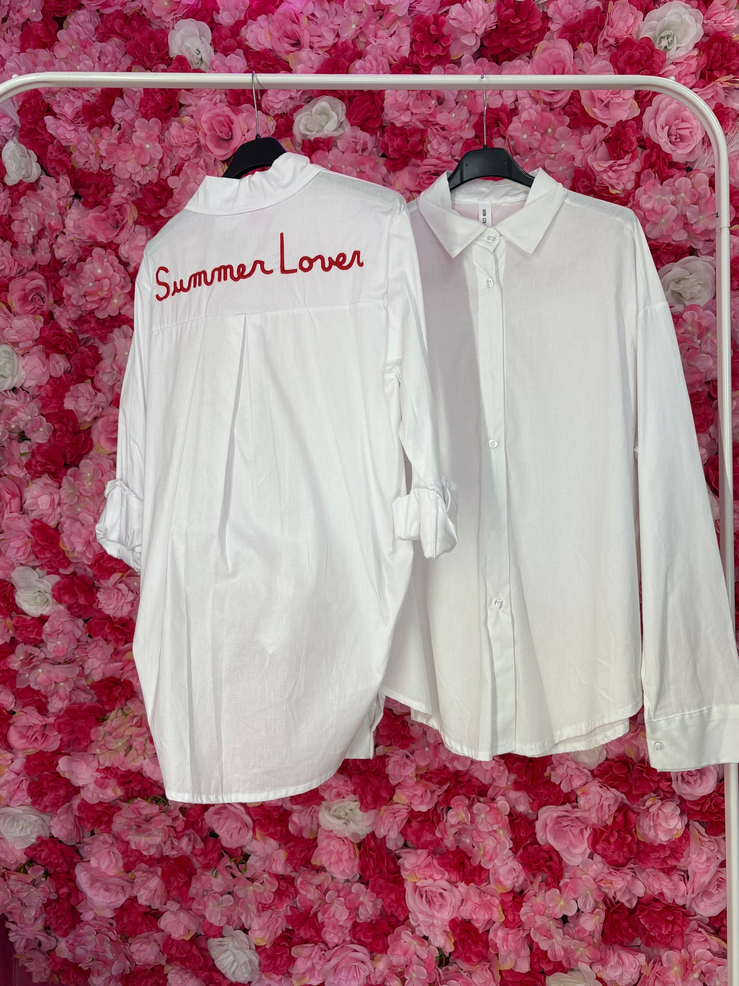 Camicia ricamata